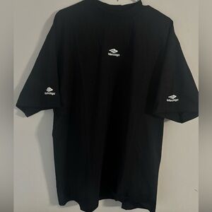 Balenciaga SKIWEAR Logo Print Short Sleeve T